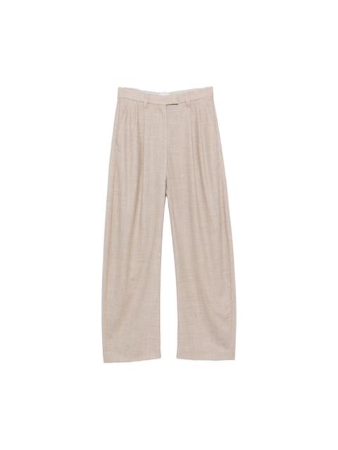 Brunello Cucinelli Wool wide-leg trousers