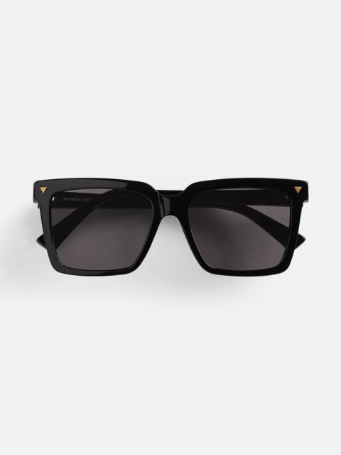 Bottega Veneta 연약한 재생된 아세테이트 사각 선글라스