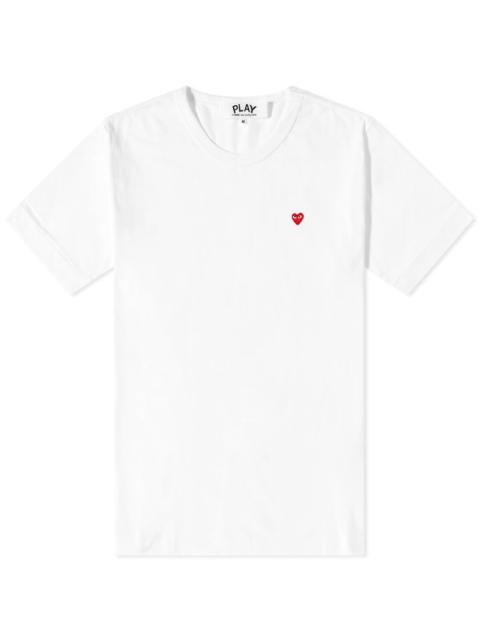 Comme des Garçons PLAY Comme des Garcons Play Small Red Heart T-Shirt