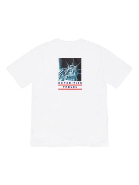 Supreme Supreme FW19 Week 10 x The North Face Statue of Liberty White Tee SUP-FW19-902