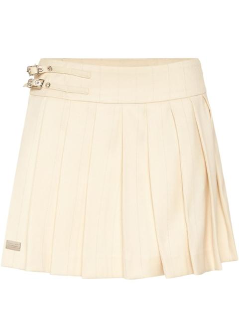 PHILIPP PLEIN pleated mini skirt