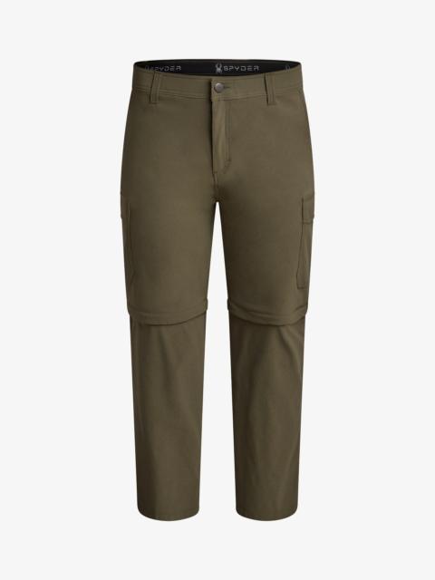SPYDER Men's Atmosphere Convertible Cargo Pant - Olive