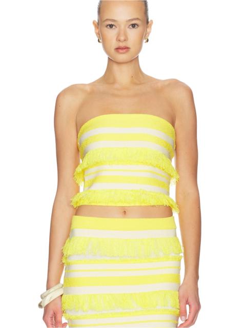 SIMKHAI Cairo Knit Tube Top