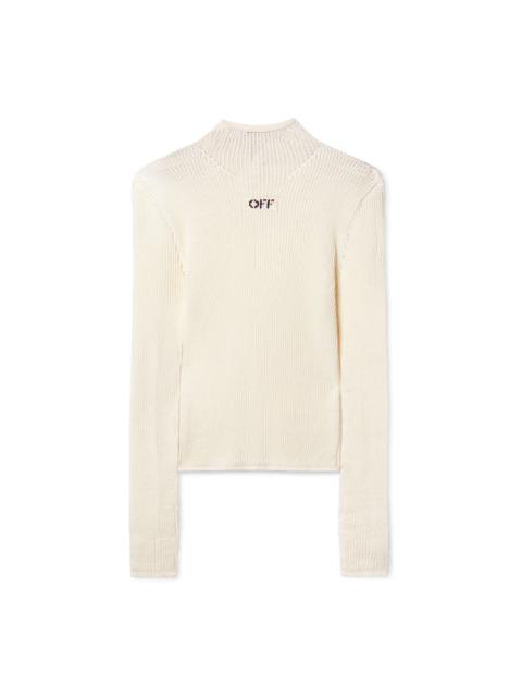 Off-White Off Net Turtleneck