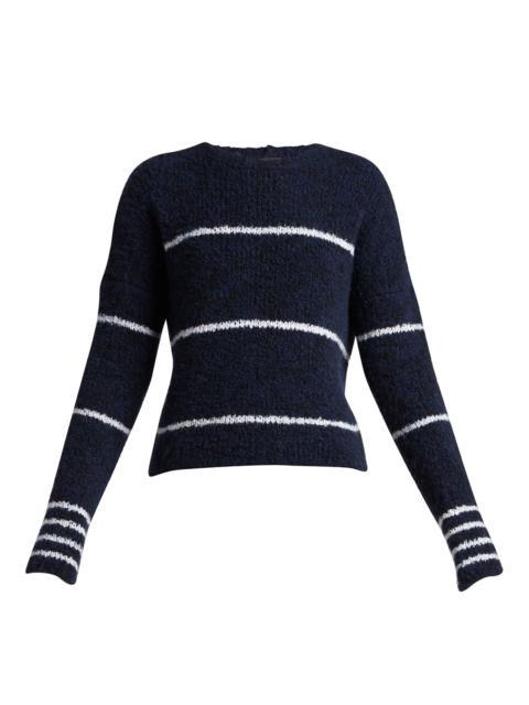 GIORGIO ARMANI Striped Cashmere Pullover