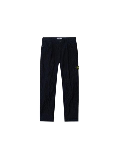 Stone Island Stone Island 3100026 Wrinkled Corduroy 500-TC Pant Navy Blue