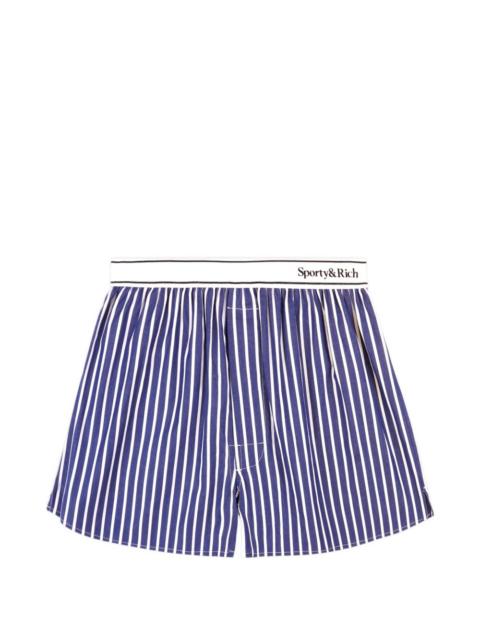 Sporty & Rich striped boxer shorts