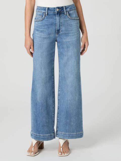PAIGE Anessa Petite 28" Wide Leg Jean