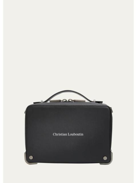 Christian Louboutin Men's Tactile Leather Briefcase