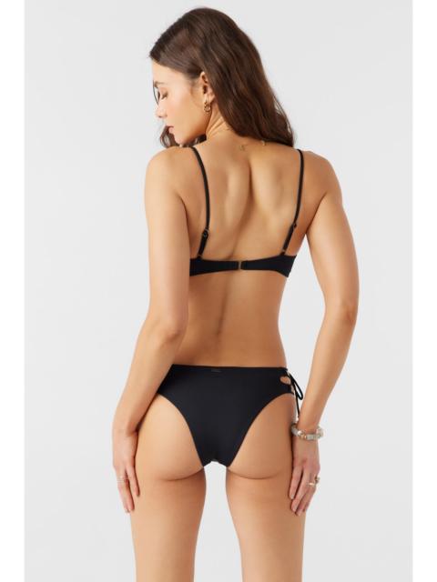 O'Neill Saltwater Solids Malibu Twist Bralette Top