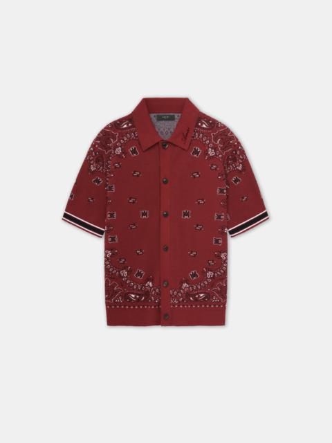 AMIRI BANDANA POLO