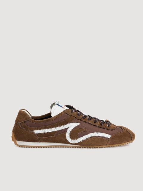 Sandro LIGHT WAVE SUEDE SNEAKERS