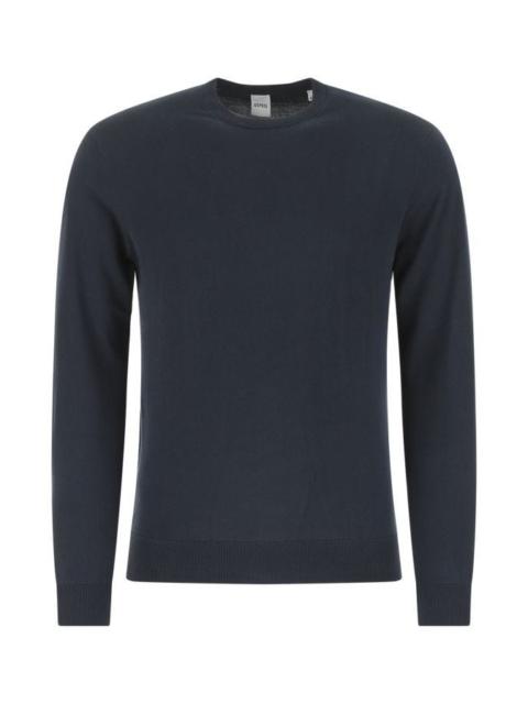 Aspesi Dark blue cotton sweater