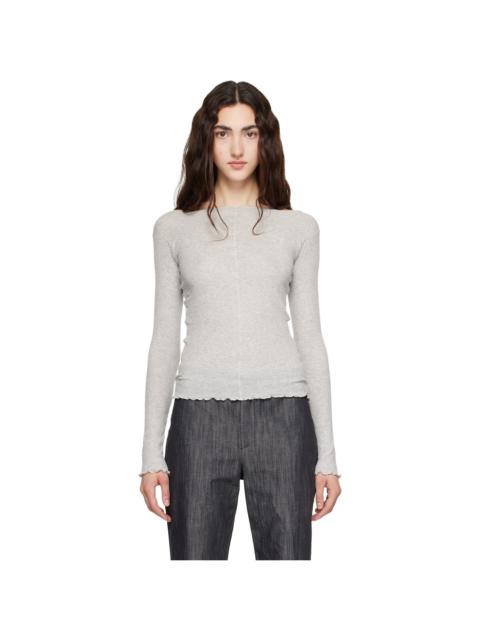 BASERANGE Gray Pama T-shirt
