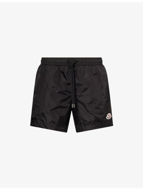 Moncler Brand-Badge Swim Shorts