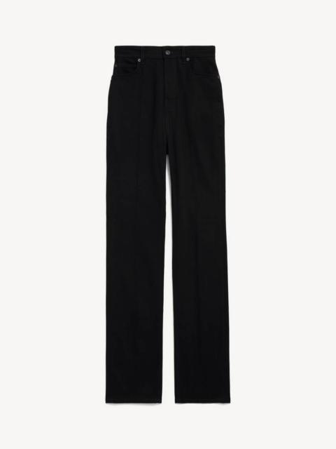 BALENCIAGA Women's High Waist Slim Jeans in Black