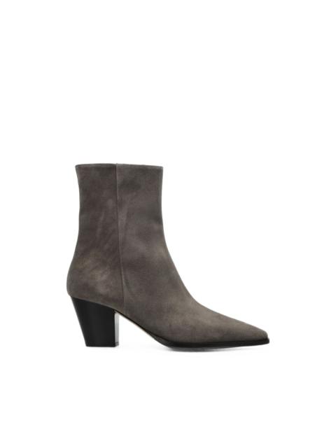 Aeyde Hedvig suede ankle boots