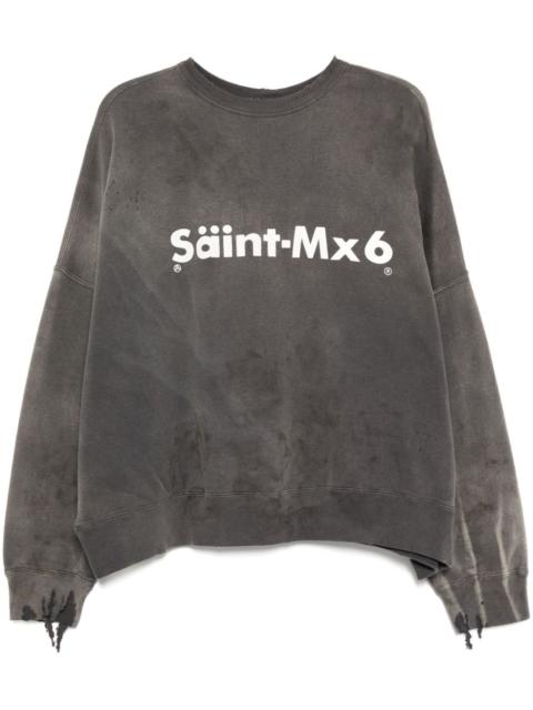 SAINT M×××××× crew neck sweater