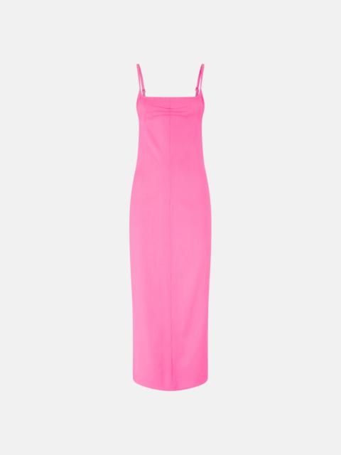 THE ATTICO PINK MIDI DRESS