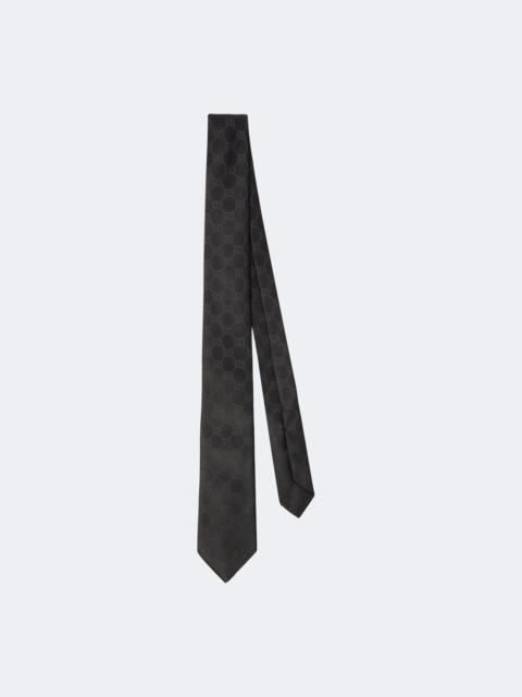 GUCCI GG silk jacquard tie
