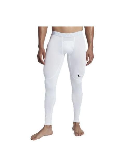 Nike Nike Logo Sports Training Quick Dry gym pants White 838068-100