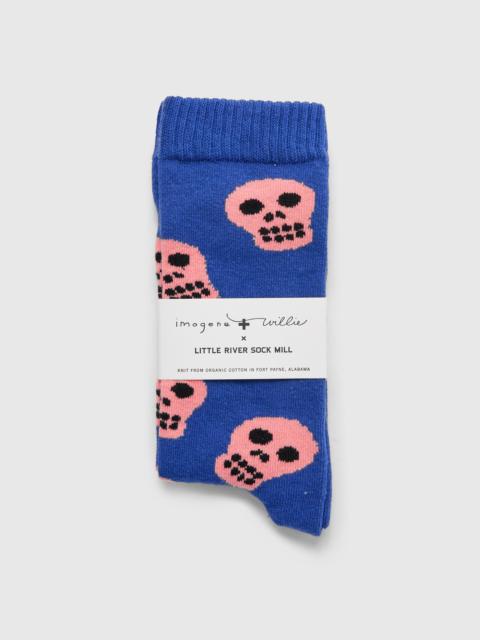 imogene + willie Peligro Socks in Blue