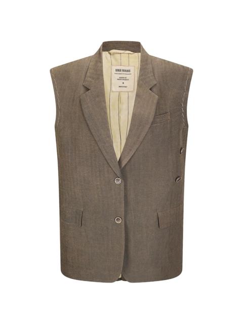 UMA WANG Kaiwan herringbone jacket