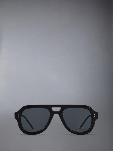 Thom Browne Acetate Aviator Sunglasses