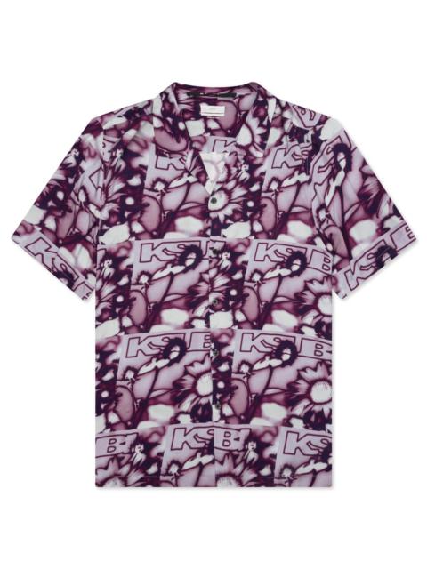 UV FLOWER RESORT S/S SHIRT - ULTRA