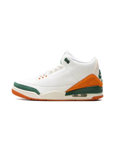 Jordan Air Jordan 3 "SoleFly - Miami Hurricanes" IF4491 100
