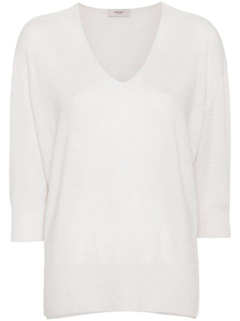 AGNONA knitted V-Neck top