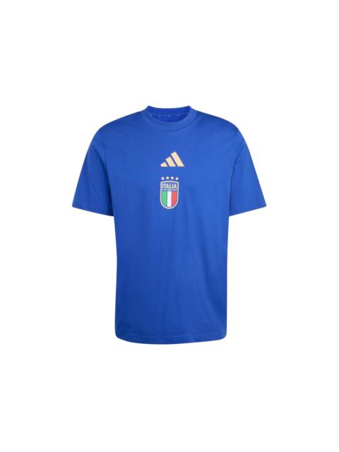 adidas adidas Italy DNA Graphic T-Shirt Bold Blue