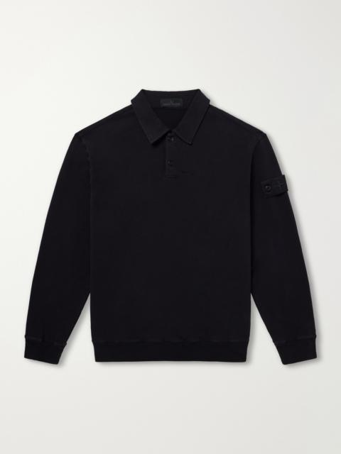 Stone Island STONE ISLAND GHOST Cotton-Jersey Polo Shirt