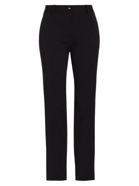 Dolce & Gabbana Women's Kate Stretch Wool Slim-Fit Pants - Black