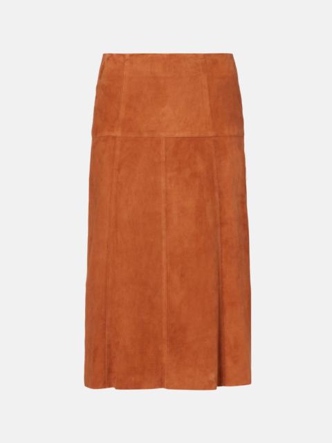 Isabel Marant suede A-line 스커트
