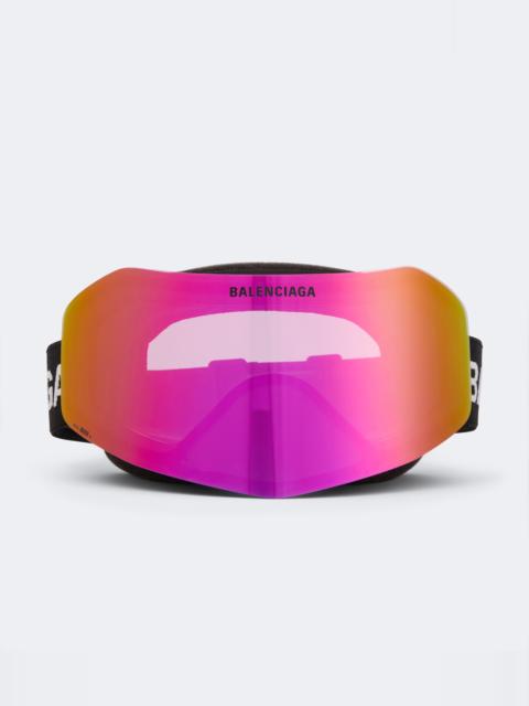 BALENCIAGA Logo ski goggles