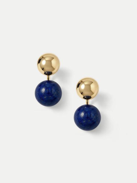 VERONICA BEARD LAPIS DROP EARRING