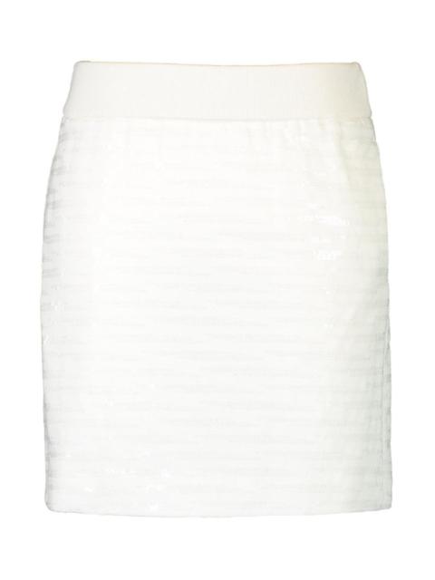 PESERICO Sequin Mini Skirt