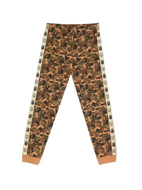 A BATHING APE® BAPE x MCM Camo Slim Sweatpants "Brown" BXMCSB