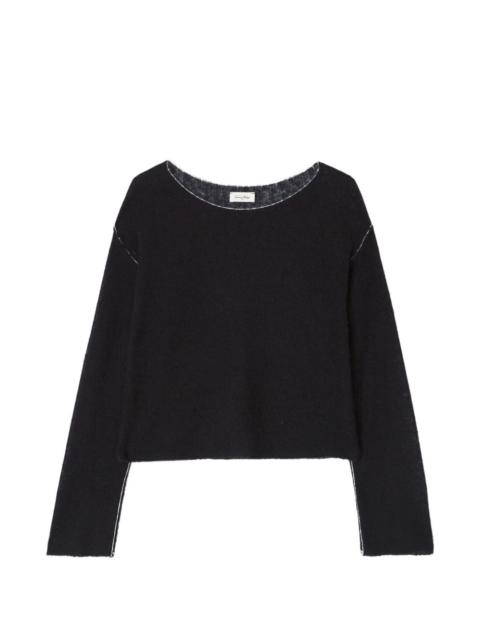 American Vintage Bodyrow boat-neck sweater