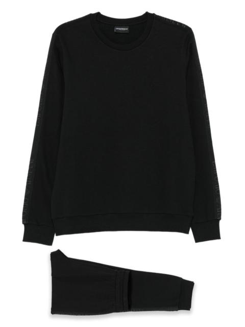 EMPORIO ARMANI logo-tape tracksuit