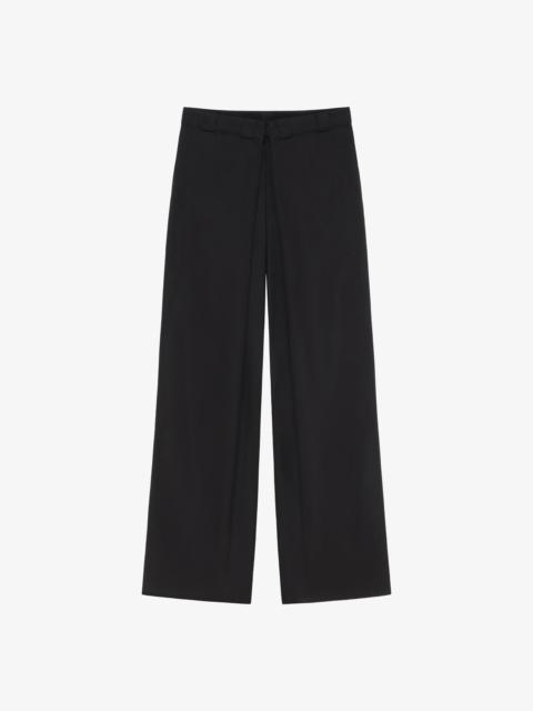 Givenchy EXTRA WIDE CHINO PANTS IN CANVAS