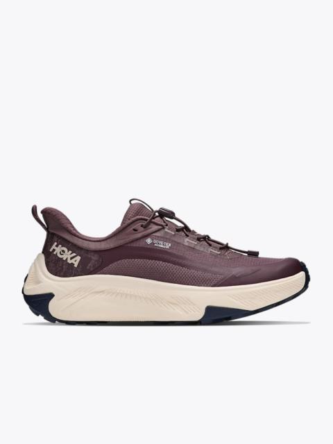 HOKA Women's Transport 2 GTX Shoes in Smoky Quartz/Deep Mauve