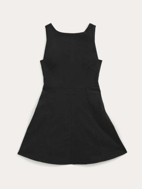 EVERLANE SEAMED OPEN-BACK MINI DRESS