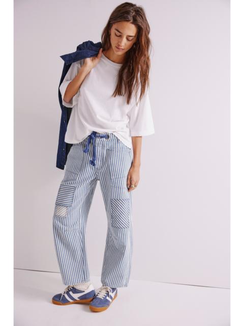 FREE PEOPLE We The Free Moxie Railroad Low-Slung Jeans