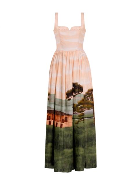 Agua by Agua Bendita Jaspe Paraiso Maxi Dress