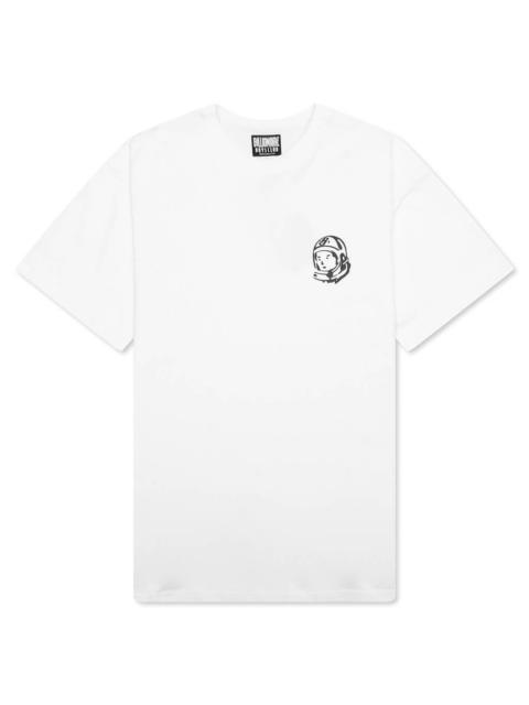 BILLIONAIRE BOYS CLUB HELMET S/S KNIT SHIRT - WHITE