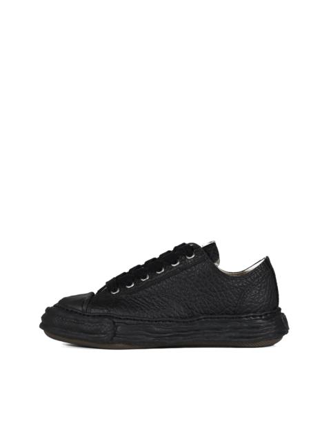 Maison MIHARAYASUHIRO PETERSON 23 MONSTER LEATHER LOW / BLK BLK