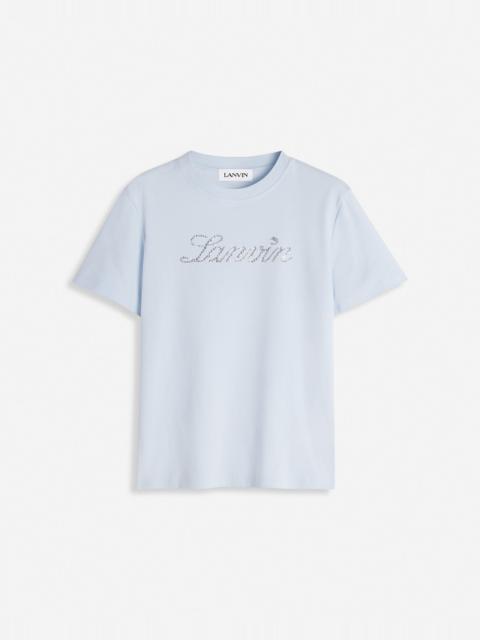 Lanvin LANVIN EMBROIDERED SEQUIN T-SHIRT
