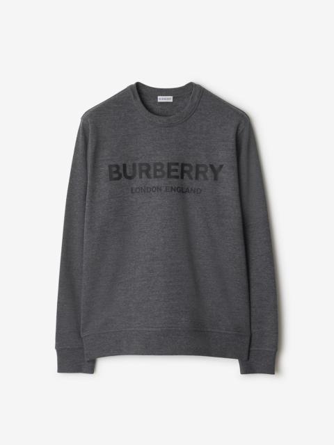 Burberry Logo Cotton Sweatshirt